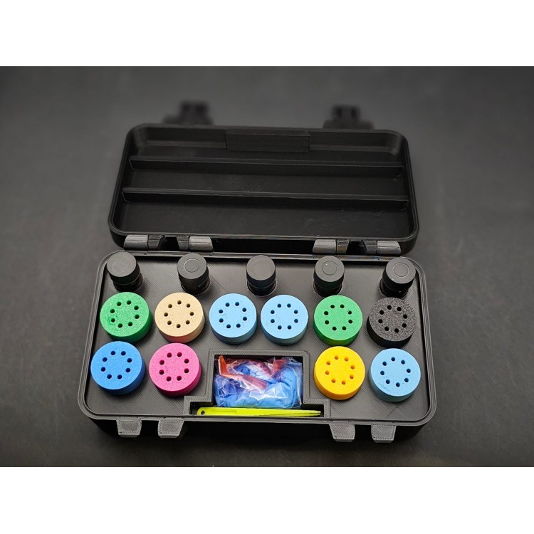Zestaw 5 mini, 5 mikrusów, 5 fiolek 4ml, organizer Trigger Studio 4 - My shop 
