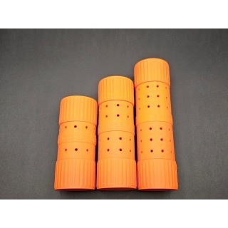 Pakiet pojemników do ziemi w 3 rozmiarach - 13 elementów kolor pomarańczowy + gratis Trigger Studio 1 - My shop 