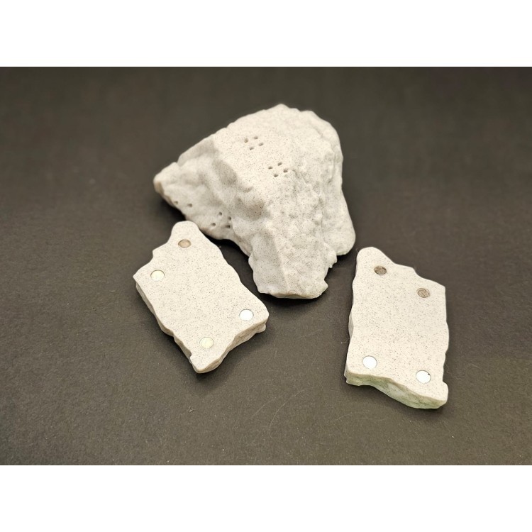 Magnetyczne pudełko w kształcie kamienia do nosework Trigger Studio 1 - My shop 