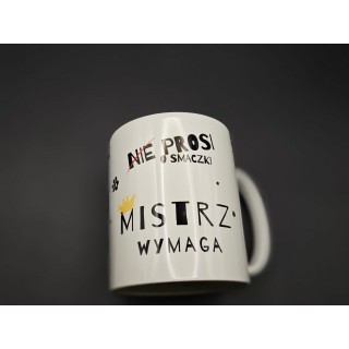 Kubek "MISTRZ WYMAGA" Trigger Studio 2 - My shop 