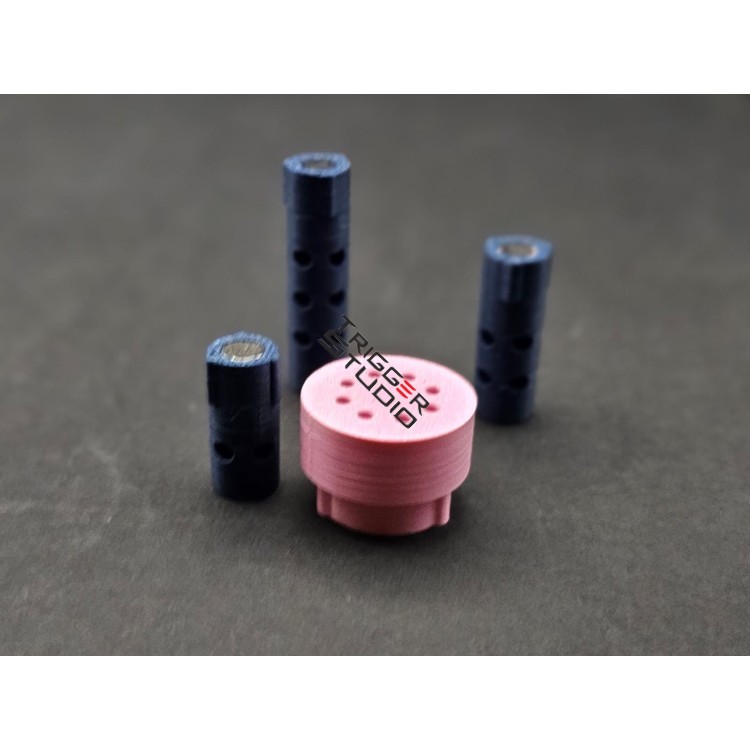 Komplet 3 pojemników w kształcie słomek Trigger Studio 1 - My shop 