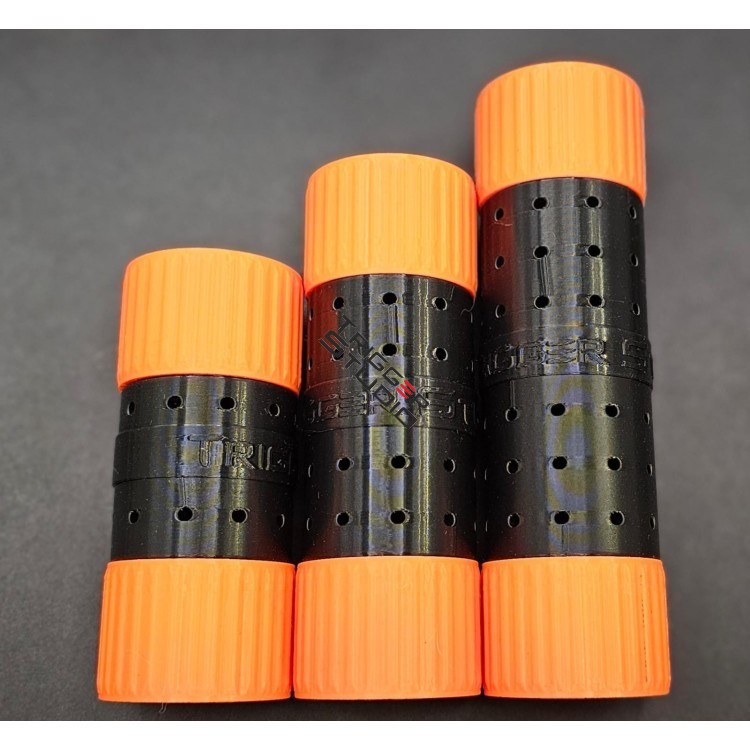 Pakiet pojemników do ziemi w 3 rozmiarach - 13 elementów pomarańczowo + gratis-czarny Trigger Studio 1 - My shop 